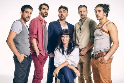 El elenco de "Pura Sangre". Foto gentileza de Multitabaris COMAFI