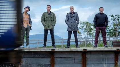 El elenco de Trainspotting, 20 años después