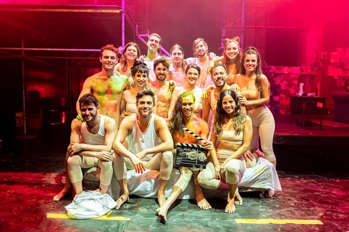 El elenco del nuevo Rent, que se presentará en dos funciones en el teatro Ópera