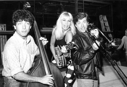 El elenco original: Ricardo Darín, Susana y Arturo Puig