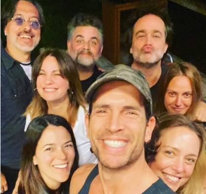El elenco se expresó su cariño en los posteos que realizaron en las redes