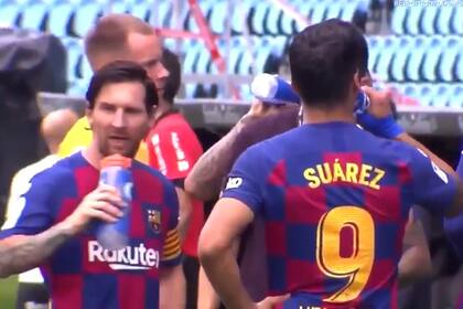 El elocuente fastidio de Messi en el encuentro ante Celta, que concluyó 2 a 2