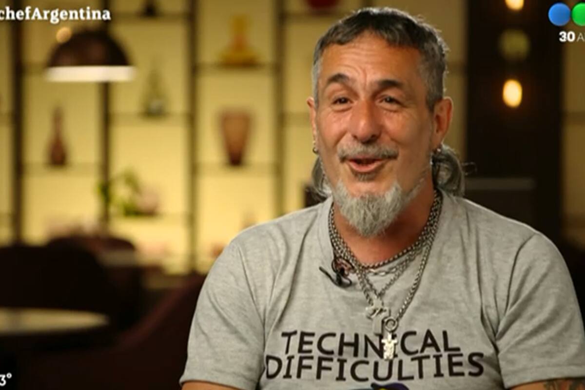 El elogio futbolero del "Mono" de Kapanga a los jurados de MasterChef Celebrity