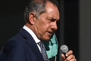 El embajador argentino en Brasil, Daniel Scioli.