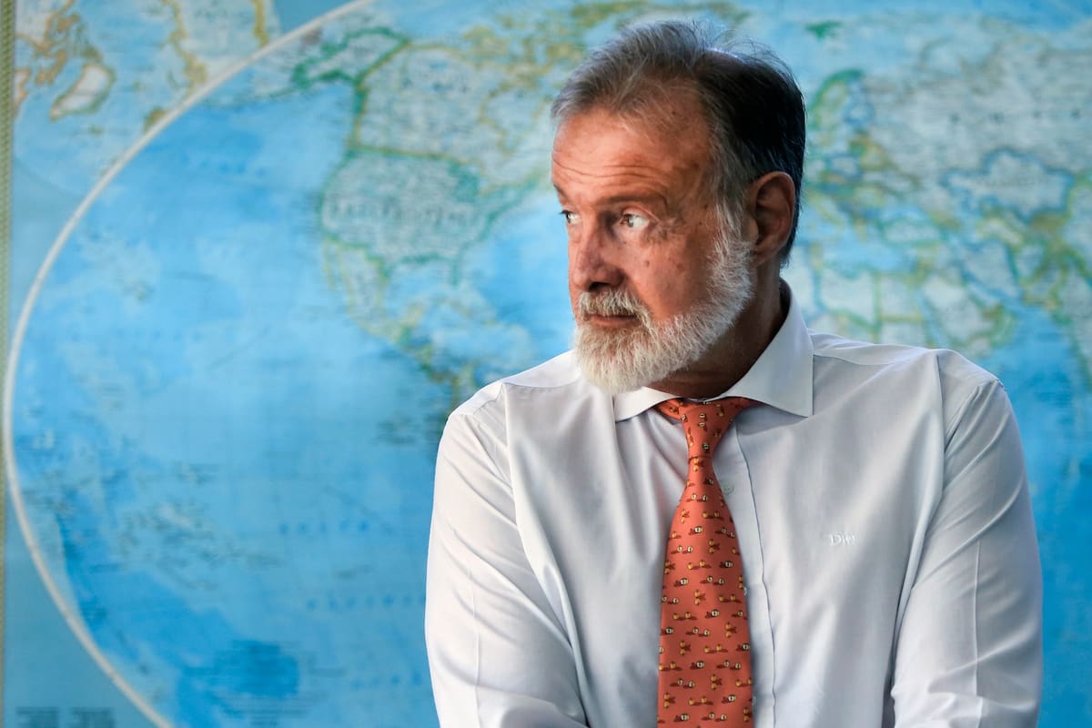 El embajador argentino en Chile y excanciller Rafael Bielsa.