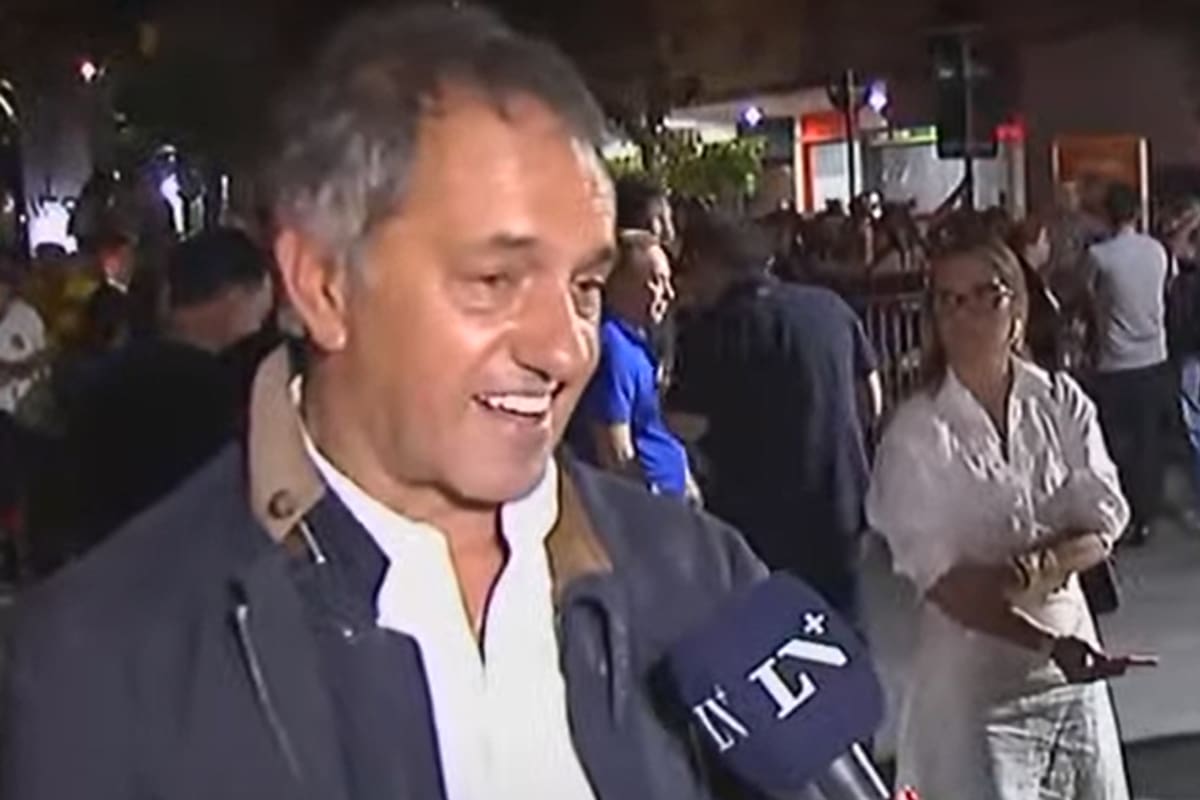 El embajador de Argentina en Brasil Daniel Scioli, en LN+