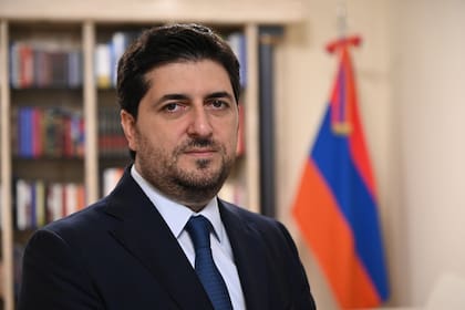 El embajador de Armenia en la Argentina, Hovhannes Virabyan
