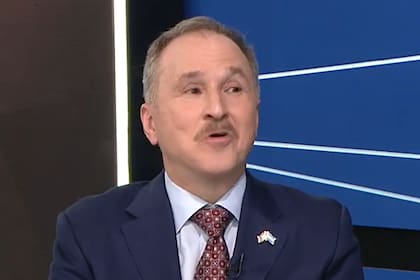 El embajador de Estados Unidos en la Argentina, Peter Lamelas, durante su paso por LN+