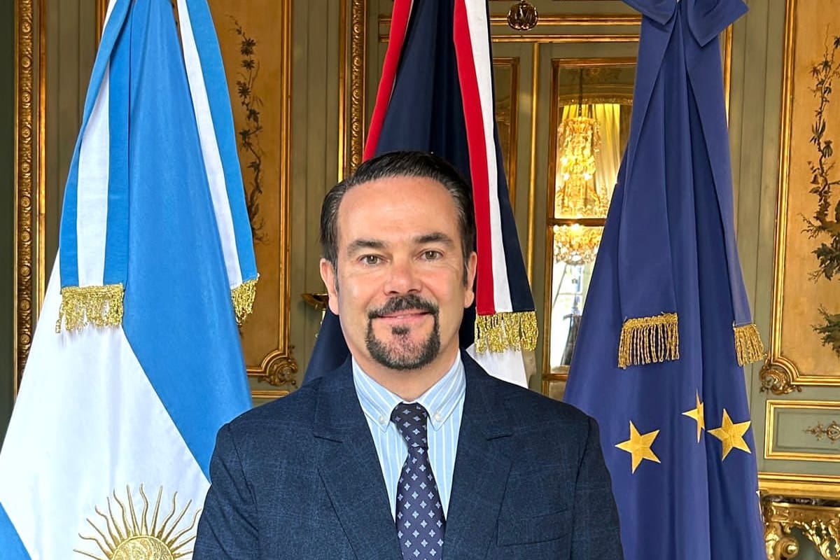 El embajador de Francia, Romain Nadal