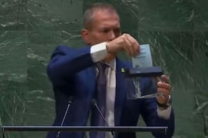 El embajador de Israel ante la ONU, Gilad Erdan