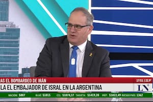 El embajador de Israel en la Argentina, Eyal Sela, en diálogo con Eduardo Feinmann, en LN+