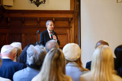El embajador de Marruecos, Fares Yassir, decano de los Países Africanos
