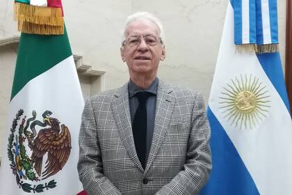 El embajador de México en Argentina Oscar Ricardo Valero Recio Becerra