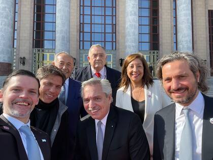 El embajador fue la única persona que se sumó a la delegación y se incorporó a la burbuja presidencial durante el viaje de Alberto Fernandez en China