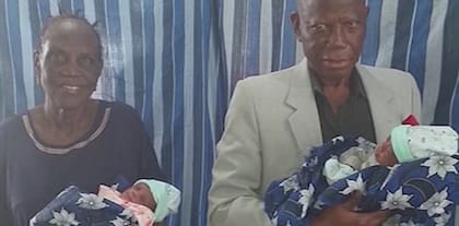 El embarazo se puedo llevar a cabo gracias a una fertilización in vitro. Fuente: Lagos University Teaching Hospital