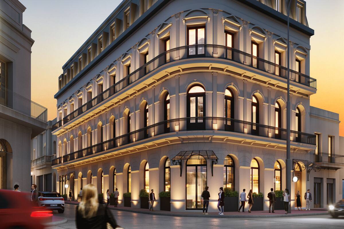 El emblemático hotel El Globo en Montevideo se restaurará por US$5,8 millones para convertirse en un hub de negocios frente al puerto
