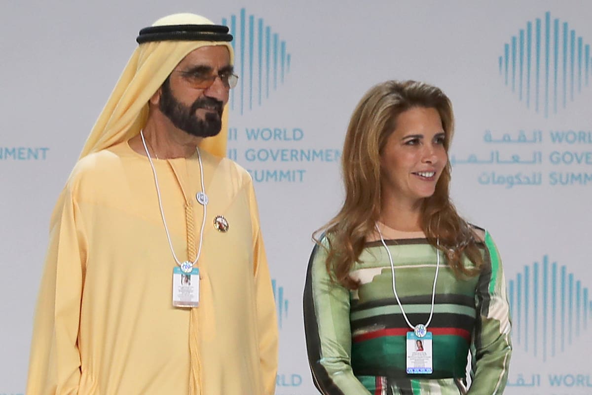 El emir Al-Maktoum y Haya, el año pasado, en Dubai