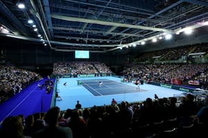 El Emirates Arena de Glasgow, donde la Argentina derrotó a Gran Bretaña en su histórica campaña de la Copa Davis 2016, será una de las sedes de la fase de grupos, en septiembre.
