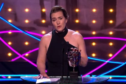 El emocionante discurso de Kate Winslet contra las redes sociales en los Bafta