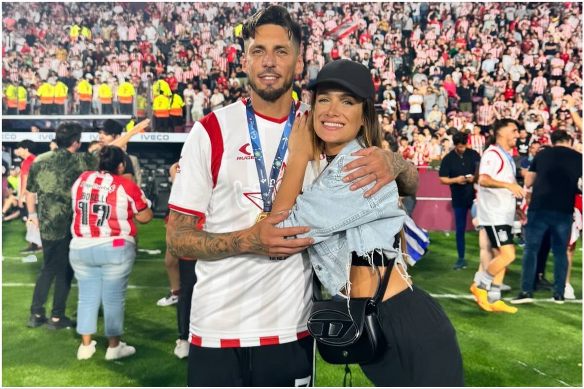 El emotivo gesto de Cami Homs con José Sosa tras salir campeón con Estudiantes