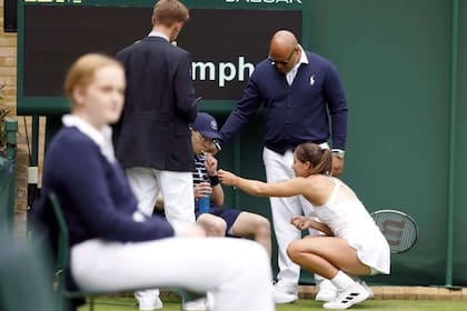 El emotivo gesto de la tenista Jodie Burrage en Wimbledon se volvió viral