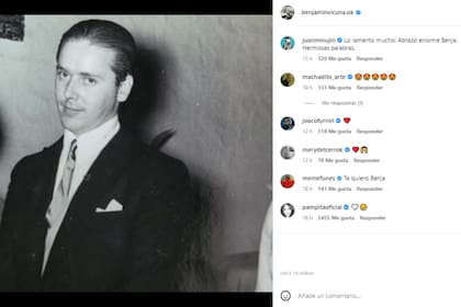 El emotivo gesto de Pampita tras la muerte del abuelo de sus hijos (Foto: Instagram @benjaminvicuna.ok)