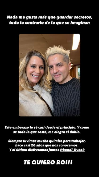 El emotivo mensaje de Ángel de Brito sobre el tan esperado embarazo de Rocío Marengo (Foto: Instagram @angeldebritooki)