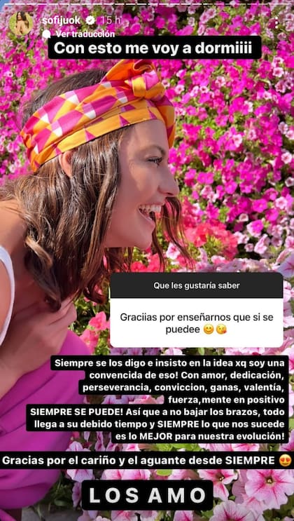 El emotivo mensaje de Jujuy Jiménez
