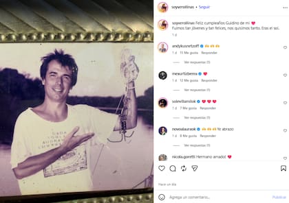 El emotivo mensaje de Verónica Llinás para su marido el día que hubiese cumplido años (Foto: Instagram @soyverollinas)