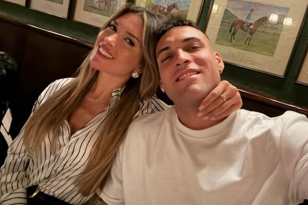 El emotivo mensaje de WhatsApp que le envió Lautaro Martínez a Agustina Gandolfo