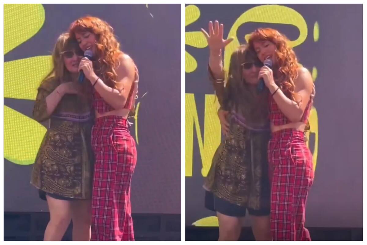 El emotivo momento que protagonizaron Flor Vigna y su mamá durante el lanzamiento de "Sabor a ti"