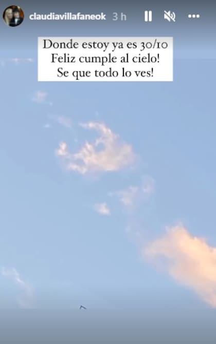 El emotivo posteo de Claudia Villafañe dedicado a Maradona, que habría cumplido 61 años este 30 de octubre (Crédito: Instagram/@ClaudiaVillafañeOk)