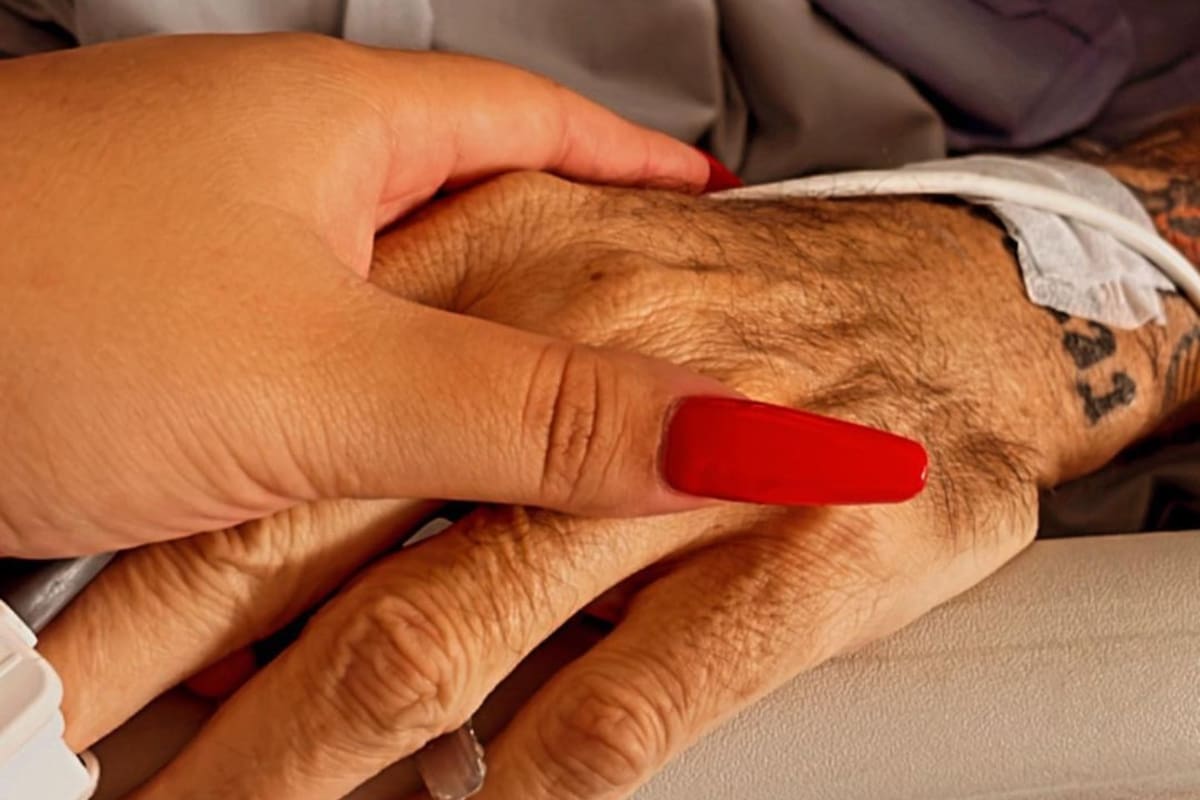 El emotivo posteo de More Rial en medio de la internación de Jorge: "Te amo"