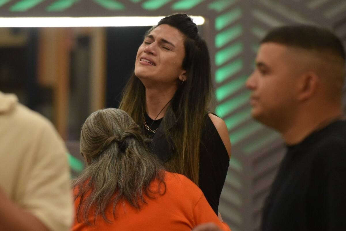 El emotivo reencuentro entre Luciana Martínez y su mamá en el "Congelados" de Gran Hermano