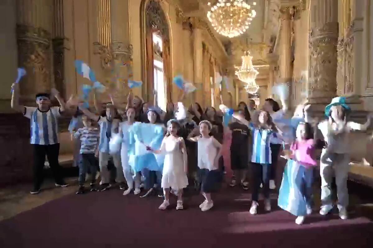El emotivo video del Coro Nacional de niños del Teatro Colón