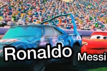 El emotivo video que equipara el final de las carreras de Lionel Messi y Cristiano Ronaldo con la última escena de la película Cars