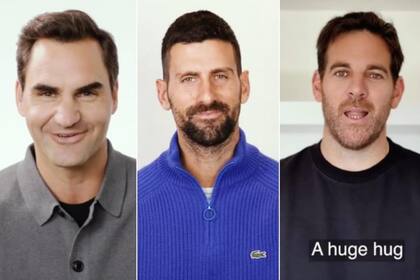 El emotivo video que reunió a Federer, Djokovic y Del Potro para despedir a Nadal