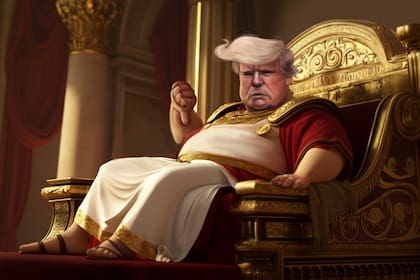 El "Emperador" Trump: pulgar para abajo