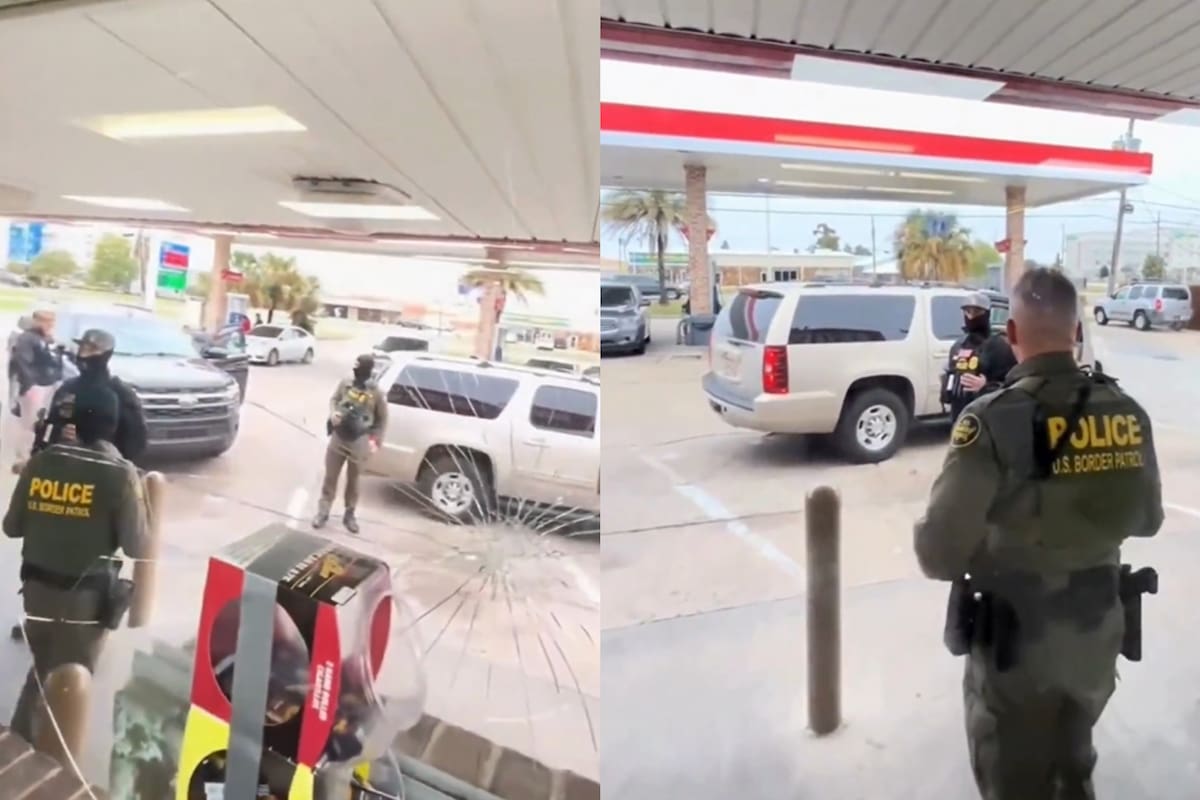 El empleado de una tienda en Louisiana se enfrentó a los agentes de la Patrulla Fronteriza