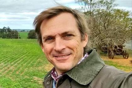 El emprendedor Nicolás Bergmann. Trabaja con drones e imágenes satelitales para hacer más eficiencia la producción