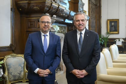El empresario Antonio Aracre visitó al presidente Alberto Fernández el martes pasado en la Casa Rosada; se sumará como asesor a partir del 1° de febrero