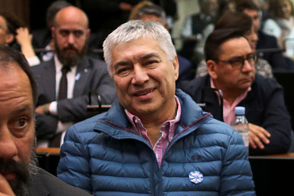 El empresario argentino Lázaro Báez, antes del inicio de un juicio por corrupción, en Buenos Aires, Argentina, 21 de mayo de 2019.