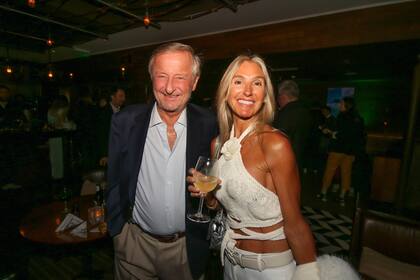El empresario Cristiano Rattazzi y Gabriela Castellani