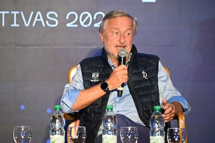 El empresario Cristina Rattazzi, en el evento ¿Y ahora qué?, en Punta del Este