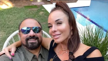El empresario Diego Dirisio y Julieta Nardi Aranda, cuando todavía no estaban acusados de contrabando de armas