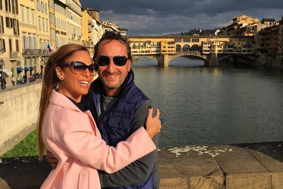 El empresario italiano desmintió la separación