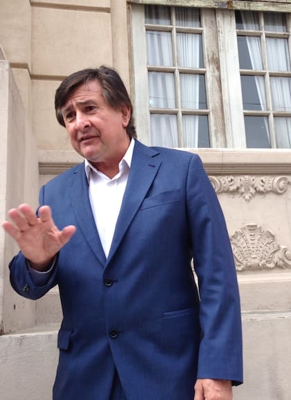El empresario Michel Rohrer, en 2016, cuando se presentó espontáneamente en los tribunales de Río Cuarto para ponerse a disposición de la Justicia por el caso Dalmasso