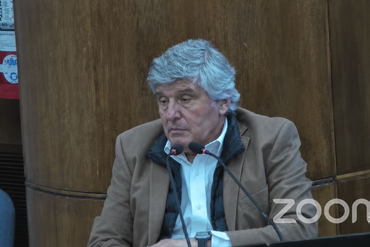 El empresario Raúl Ibarra al declarar hoy en el juicio oral de los Cuadernos de las Coimas