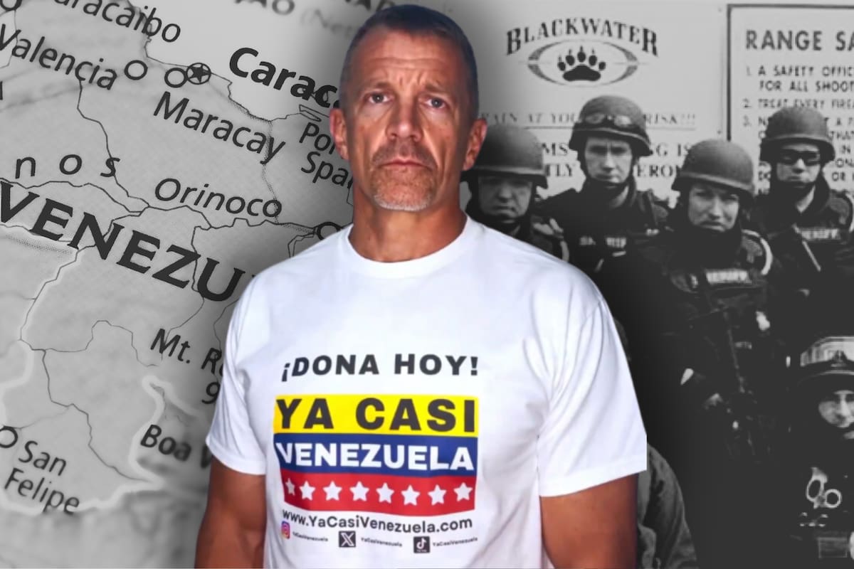 El empresario y exmilitar, Erik Prince, apoyo al movimiento Ya Casi Venezuela, el cual busca terminar con el régimen de Nicolás Maduro