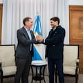 Santilli amplía la base de contactos: se reunió con un gobernador ajeno al dispositivo oficialista